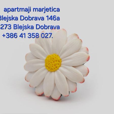 Apartma Marjetica Blejska Dobrava Eksteriør bilde